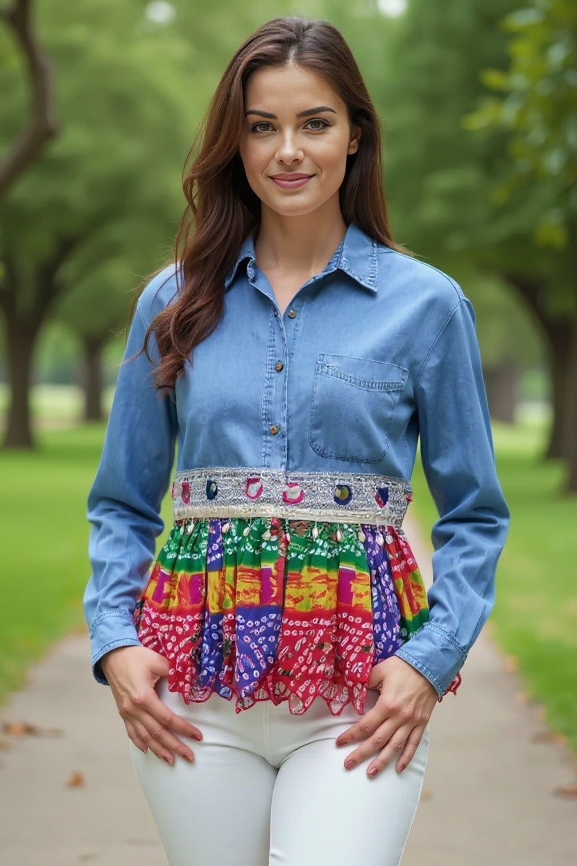 Umbrella Denim Shirt