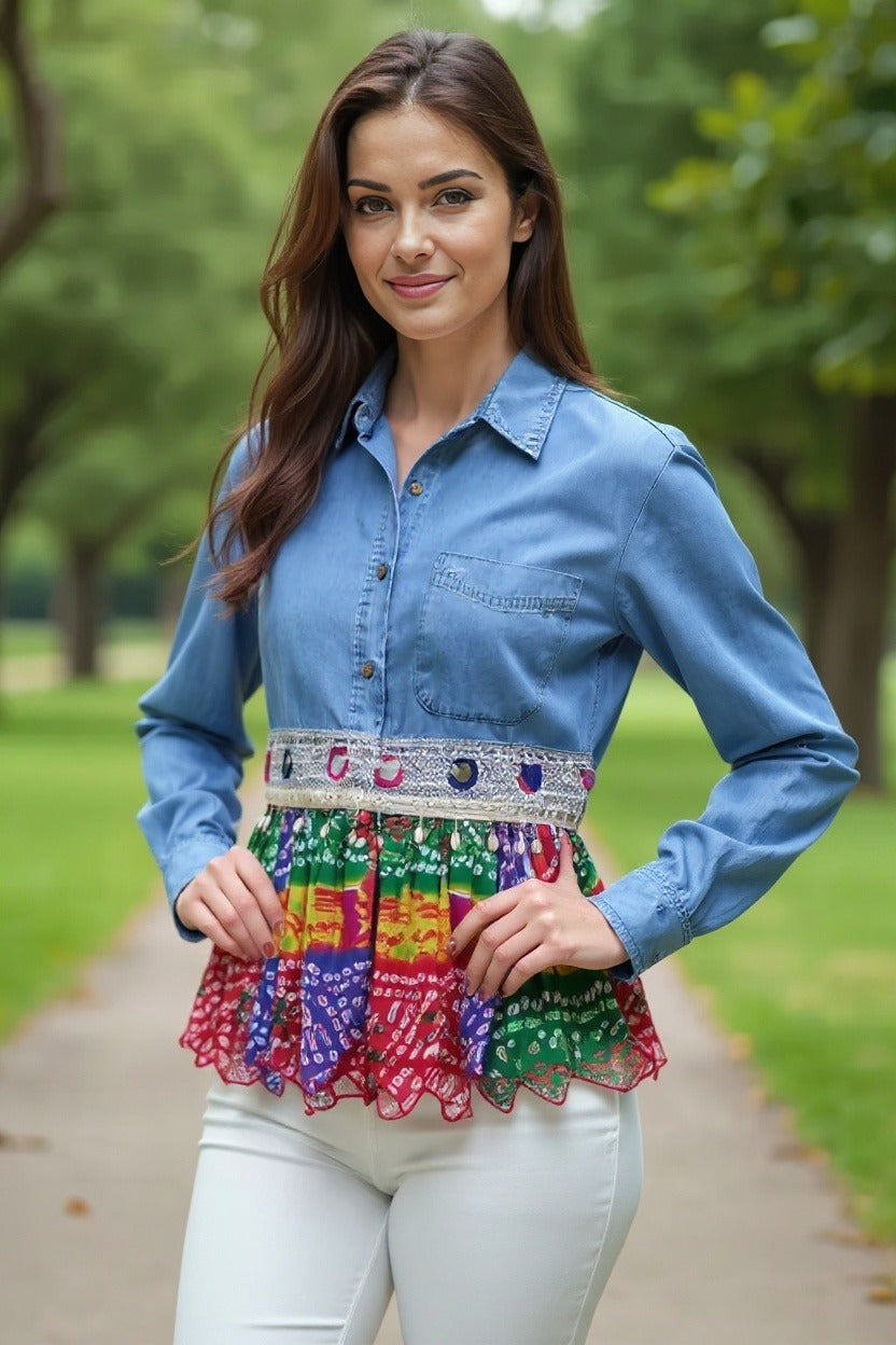 Umbrella Denim Shirt