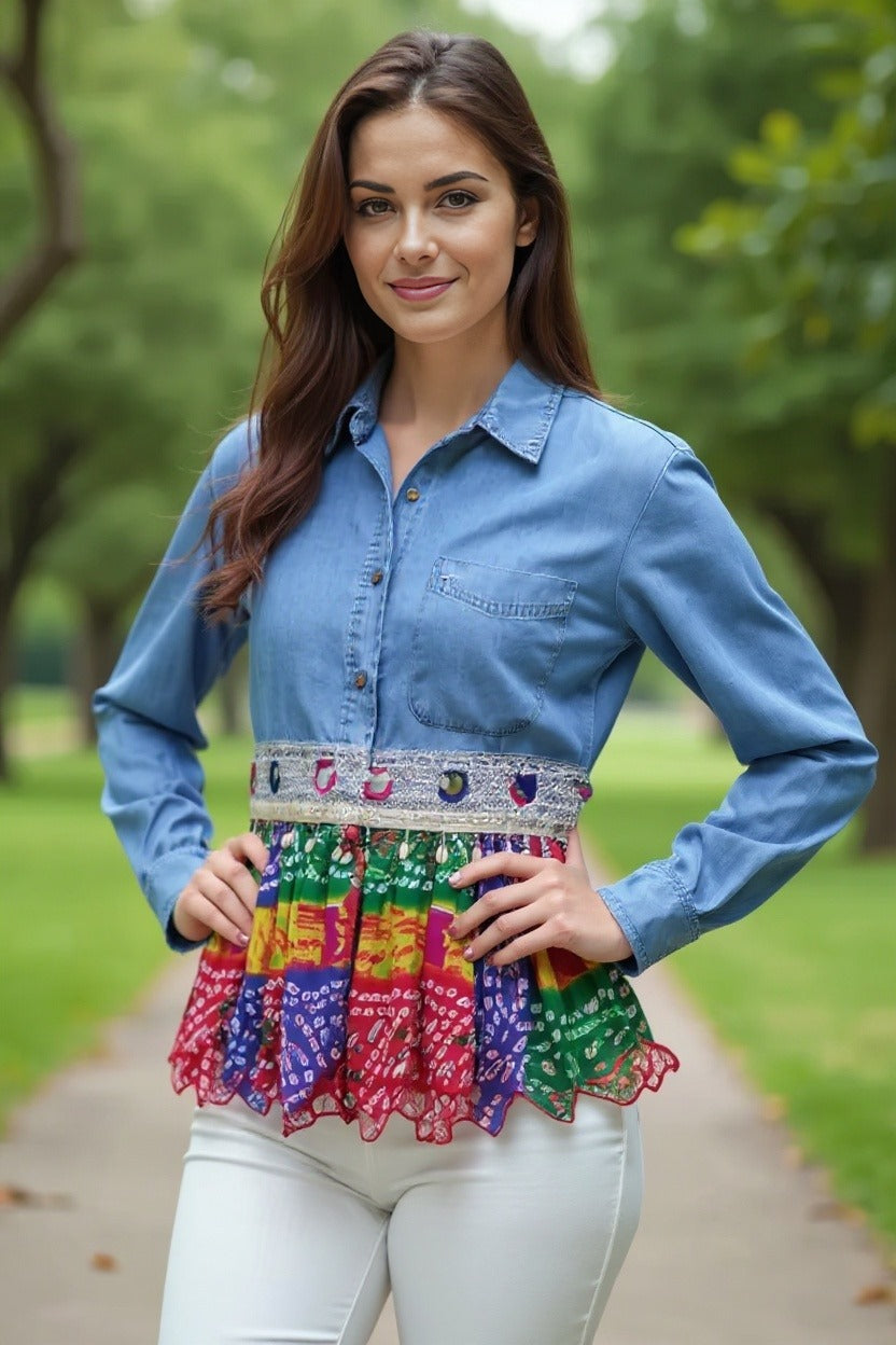 Umbrella Denim Shirt