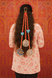 Boho Braided Hair Accessory with Mirror & Shell Embellishments