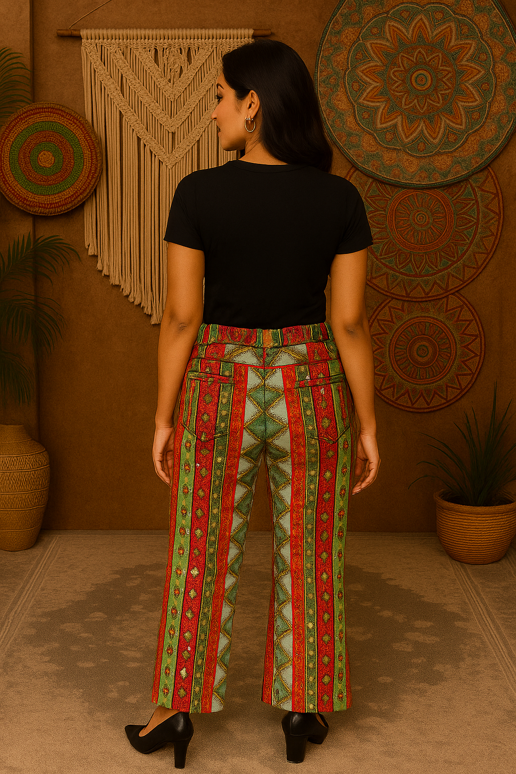 Jaipuri Dazzle Patchwork Pants