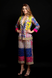 Blazer Set Multicolor Boho Fusion Printed