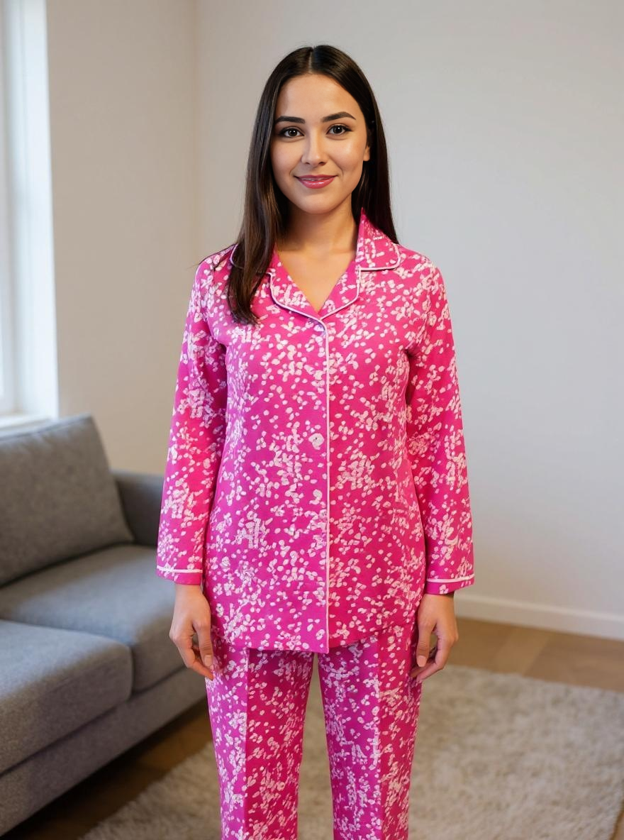 Rosé Drift – Elegant Nightwear for Women