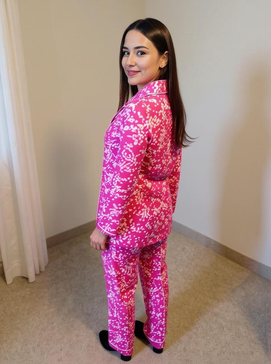 Rosé Drift – Elegant Nightwear for Women