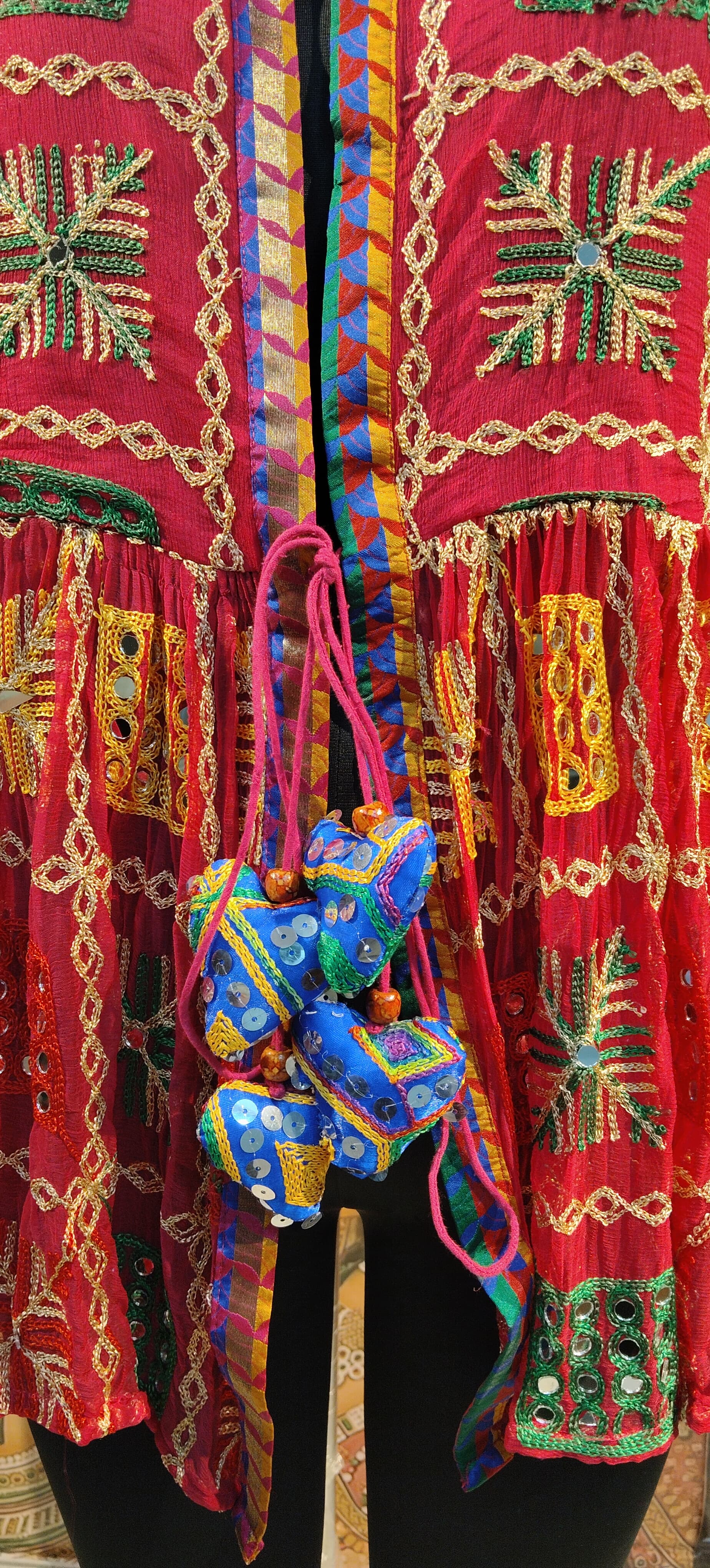 Phulkari Embroidered Boho Top