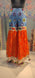 Bandhani Fusion Palazzo Pants with Mirror Work & Pompom Hand Embroidery