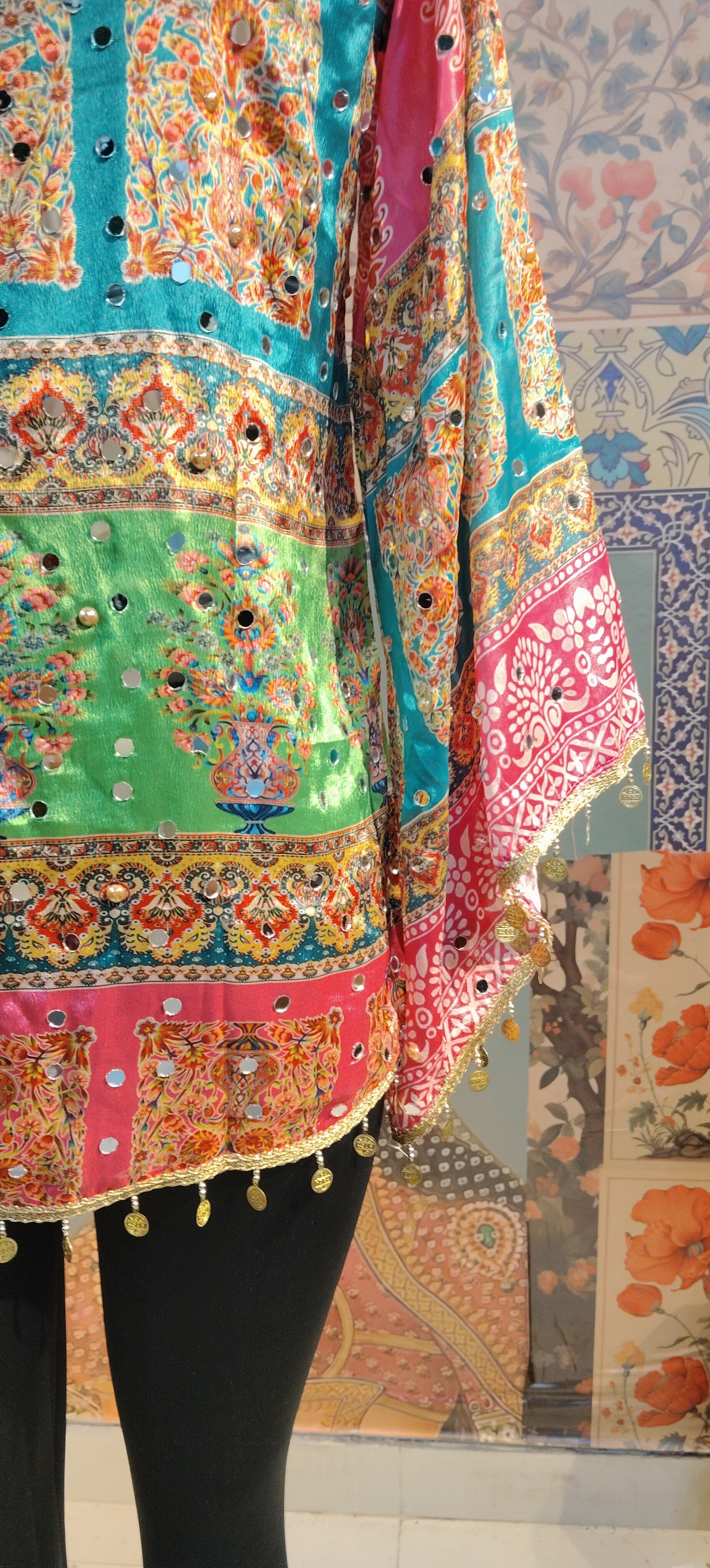 Gulabi Fusion Boho Top