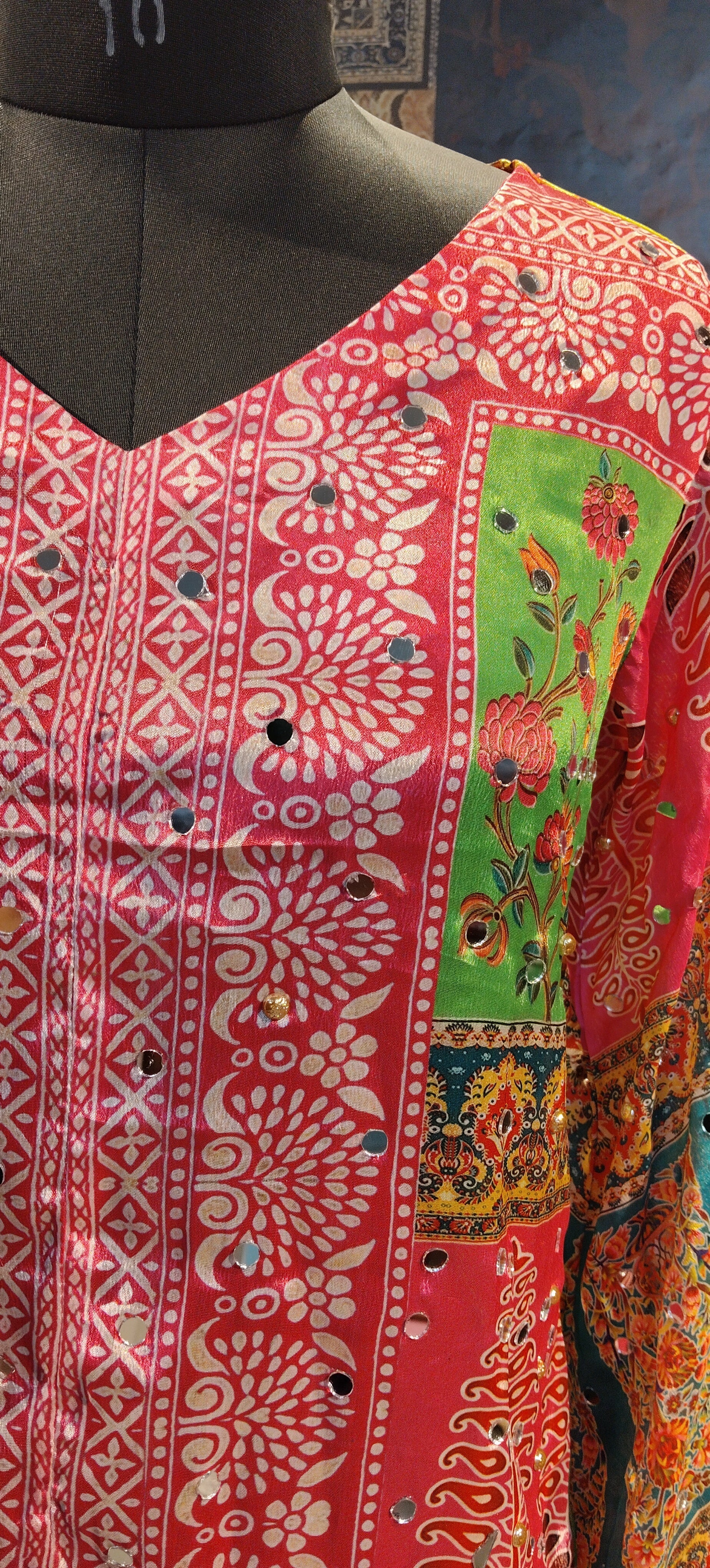 Gulabi Fusion Boho Top