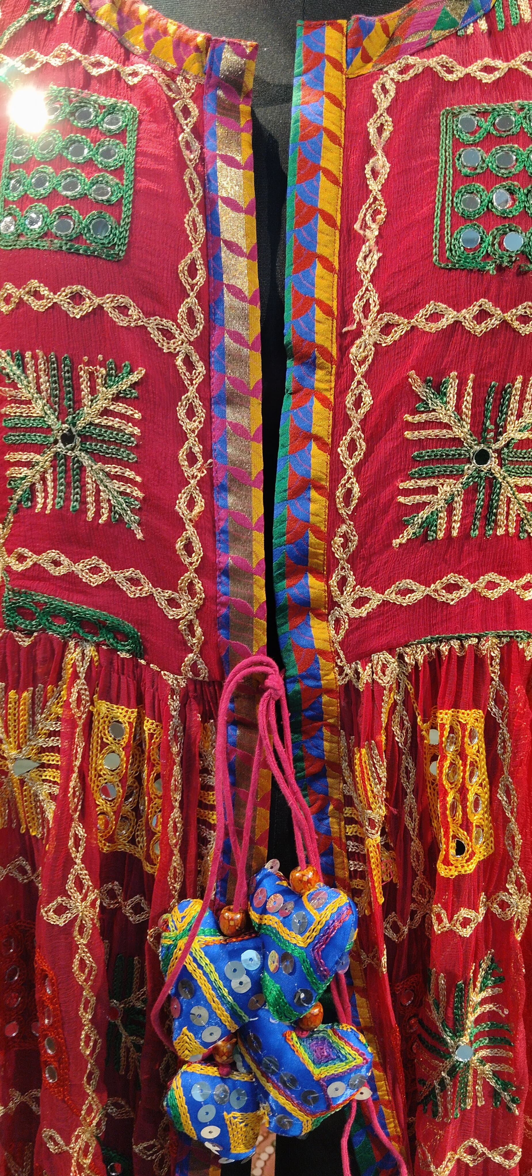 Phulkari Embroidered Boho Top