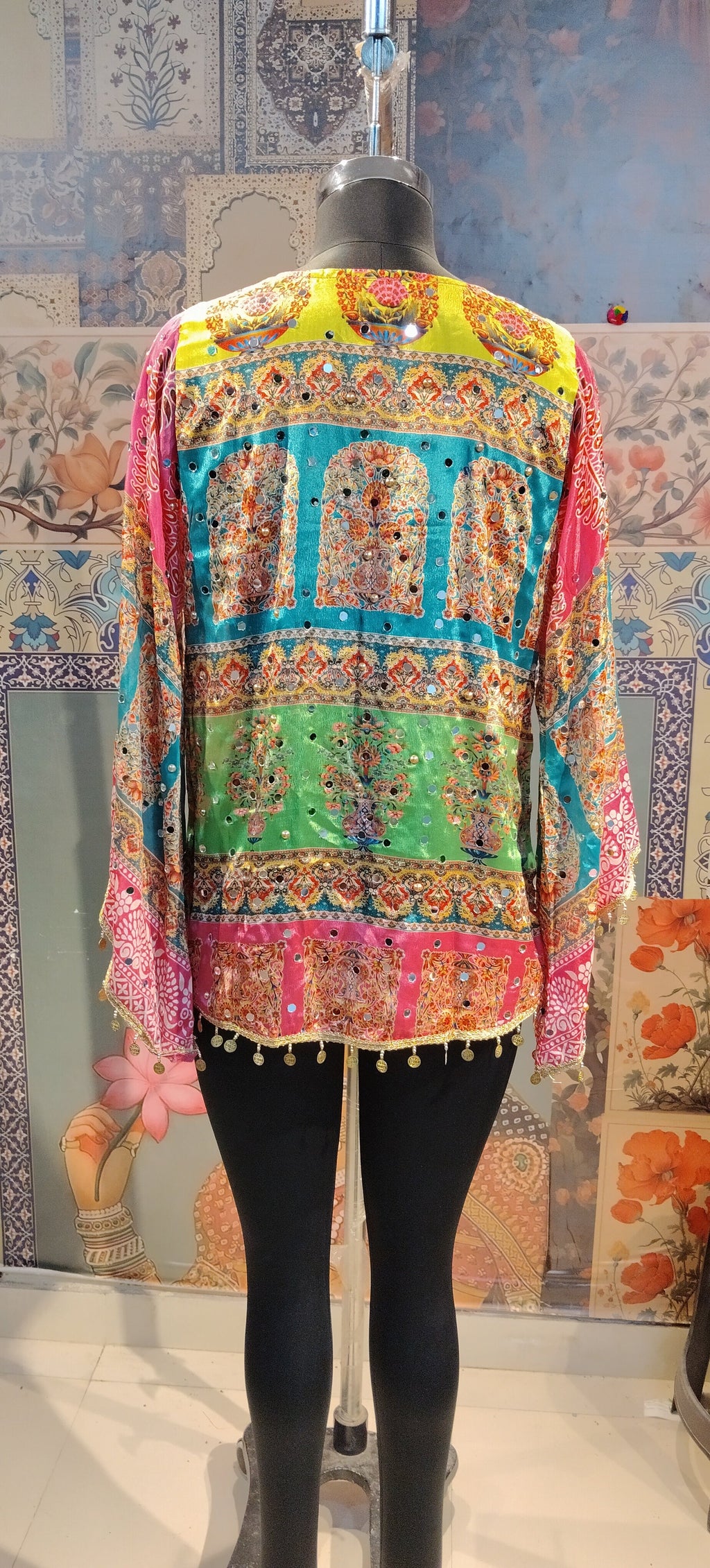 Gulabi Fusion Boho Top