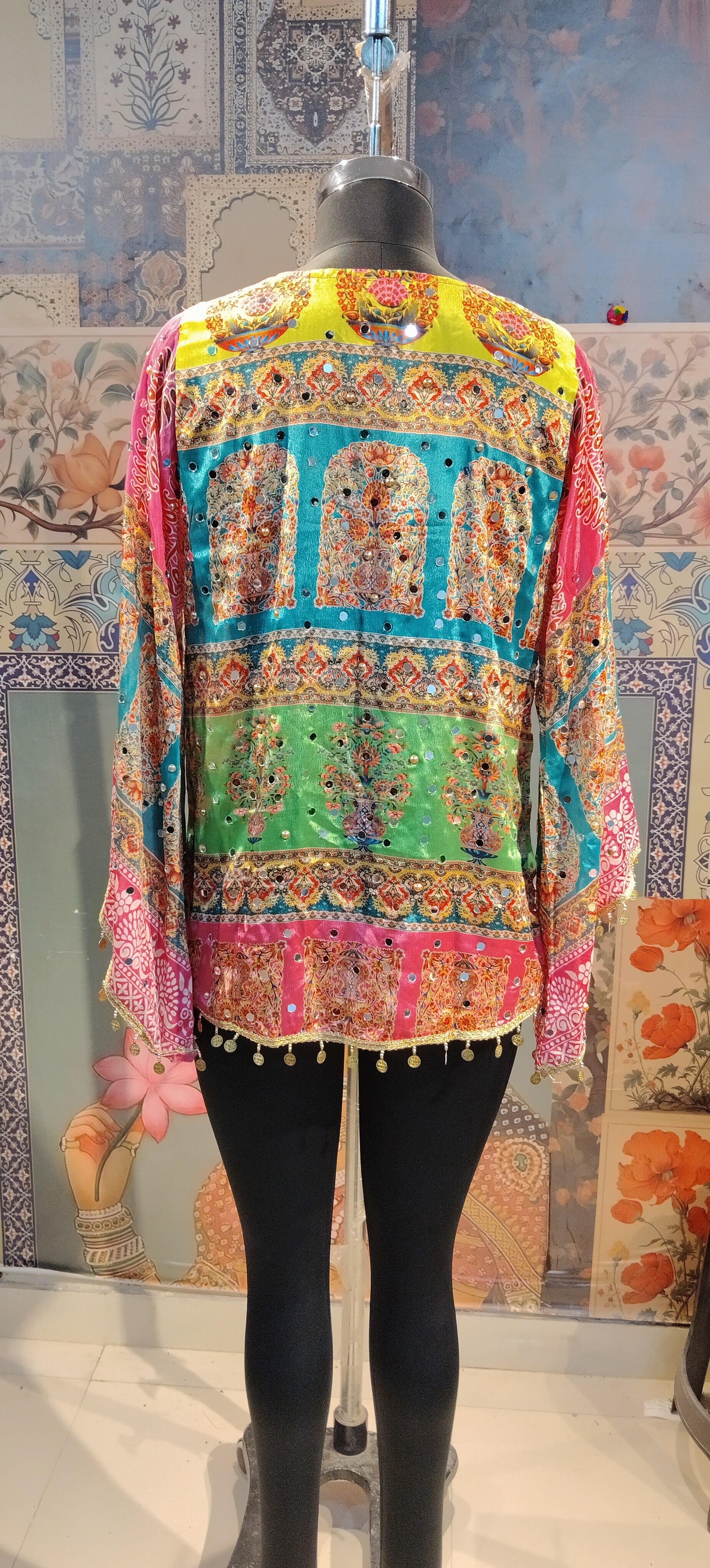 Gulabi Fusion Boho Top