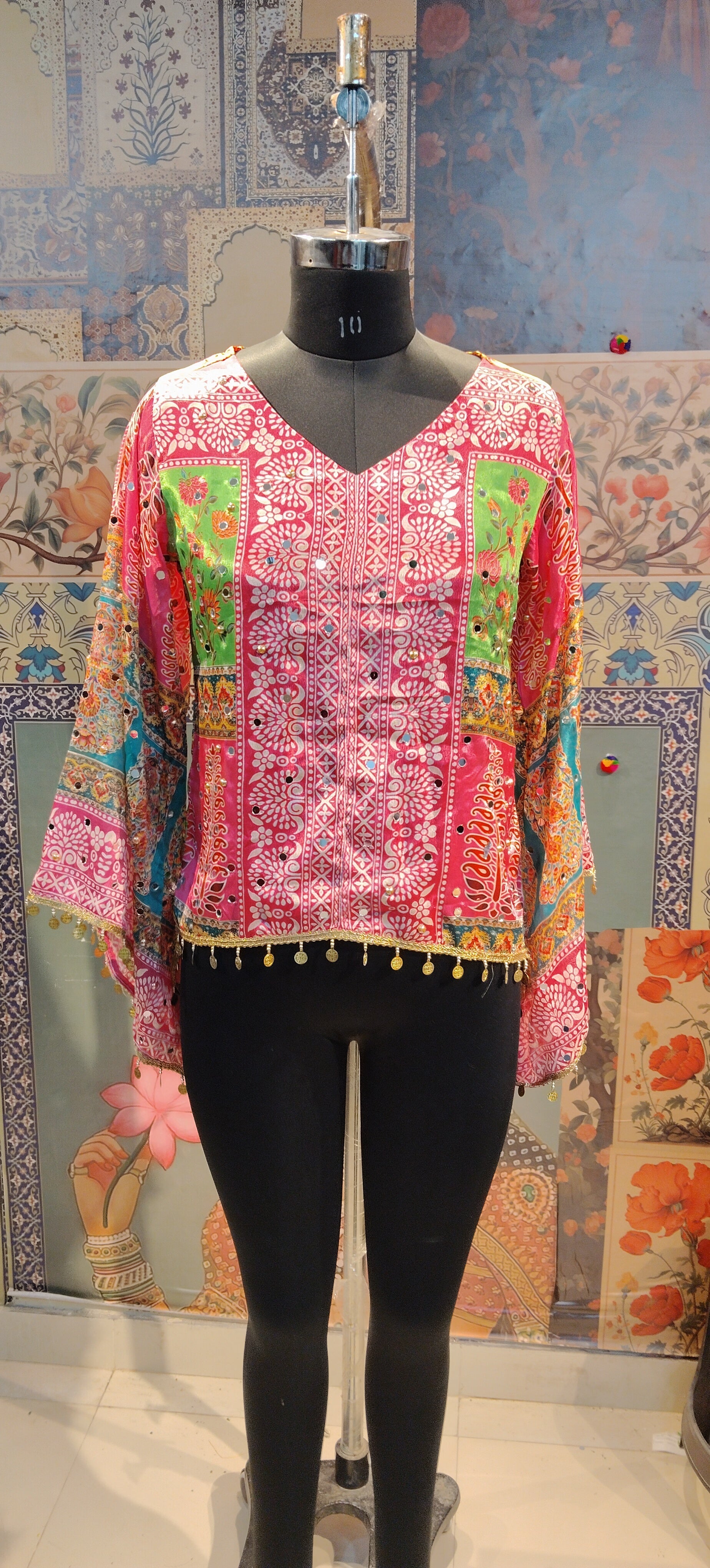 Gulabi Fusion Boho Top