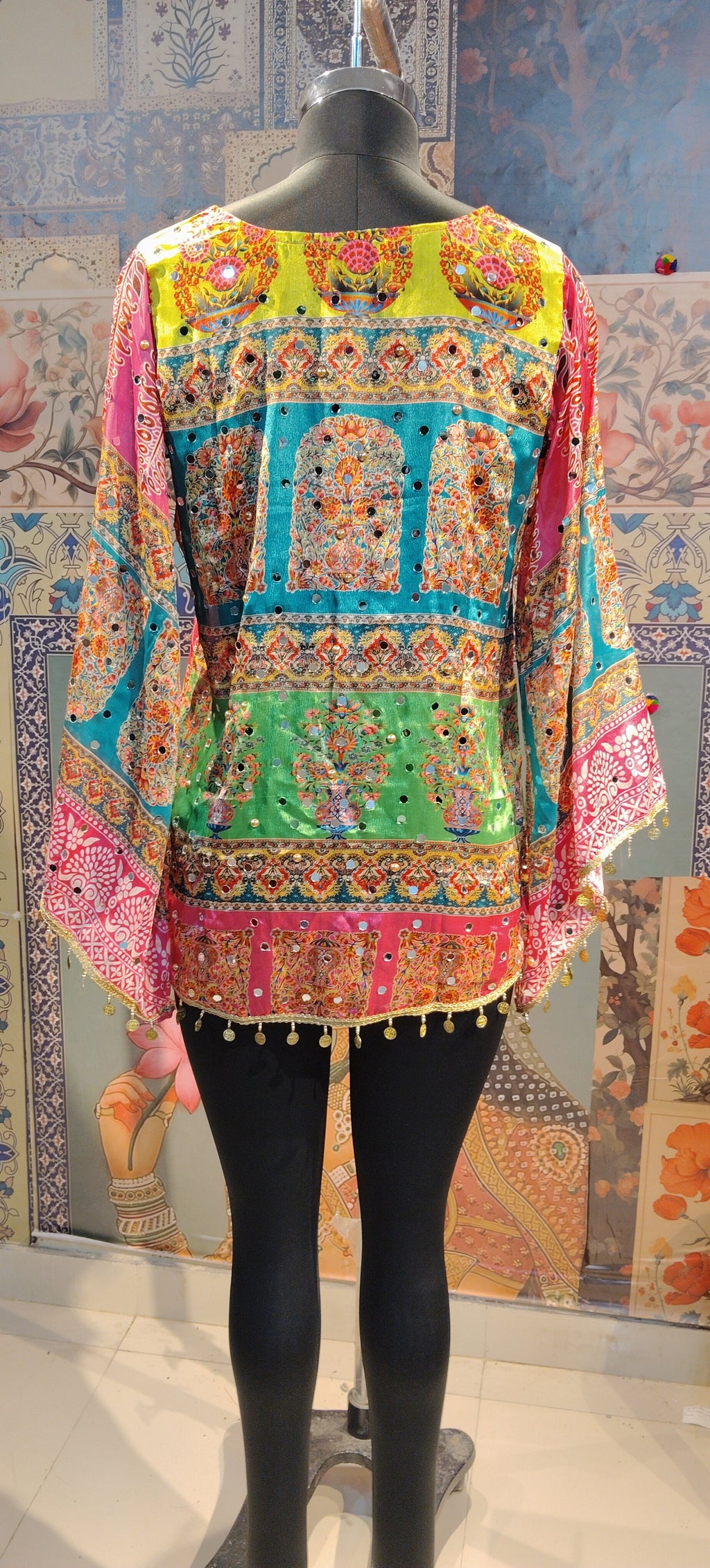 Gulabi Fusion Boho Top